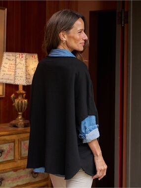 FRANK & EILEEN Black Olive Original Capelet